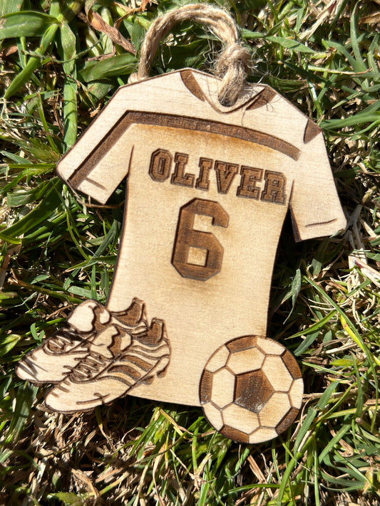 Soccer ornament