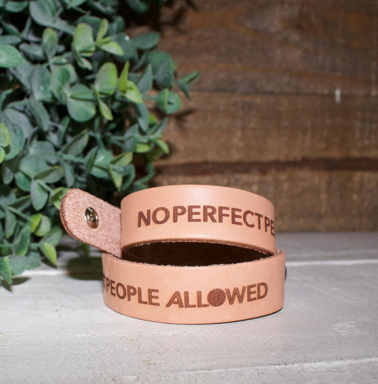 LP leather bracelet