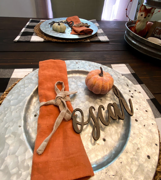 Name -for plate settings (single name)