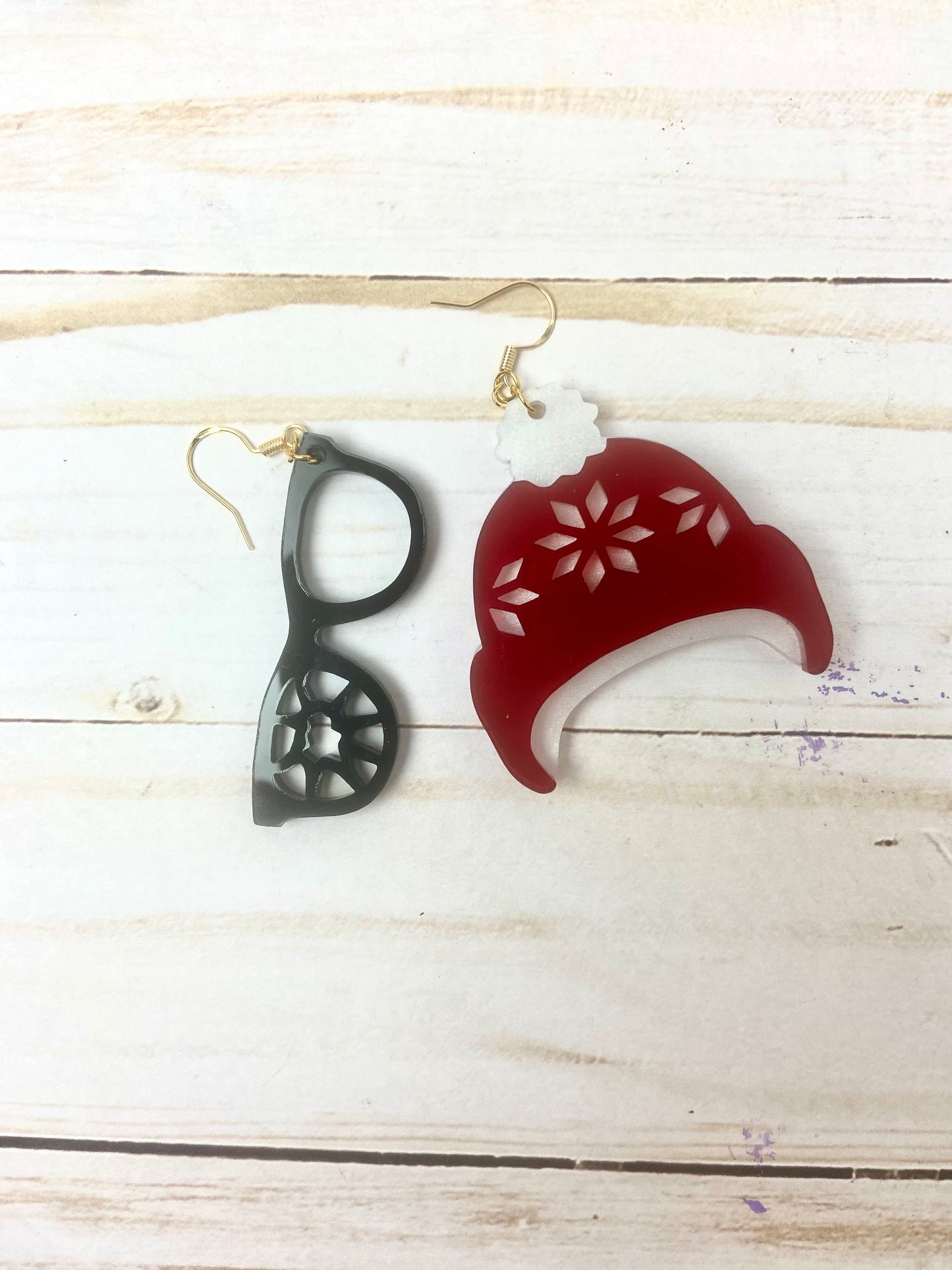 Christmas earrings