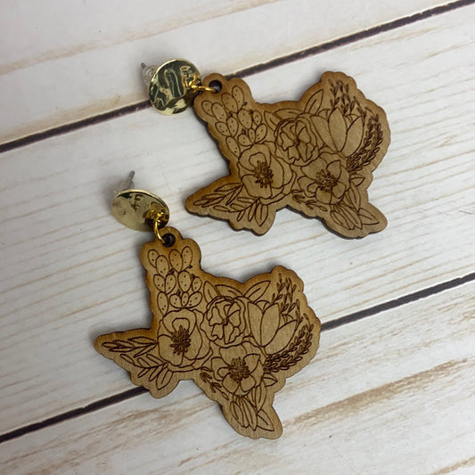 Texas earrings