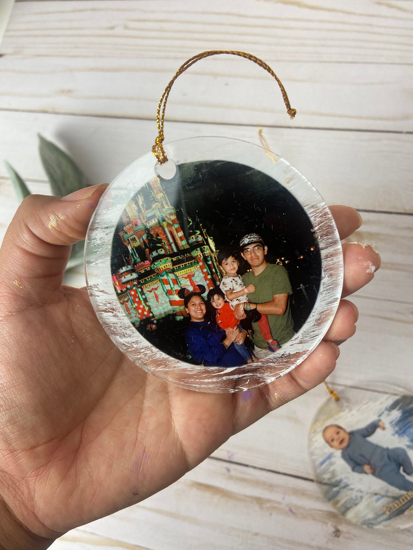 Picture ornament